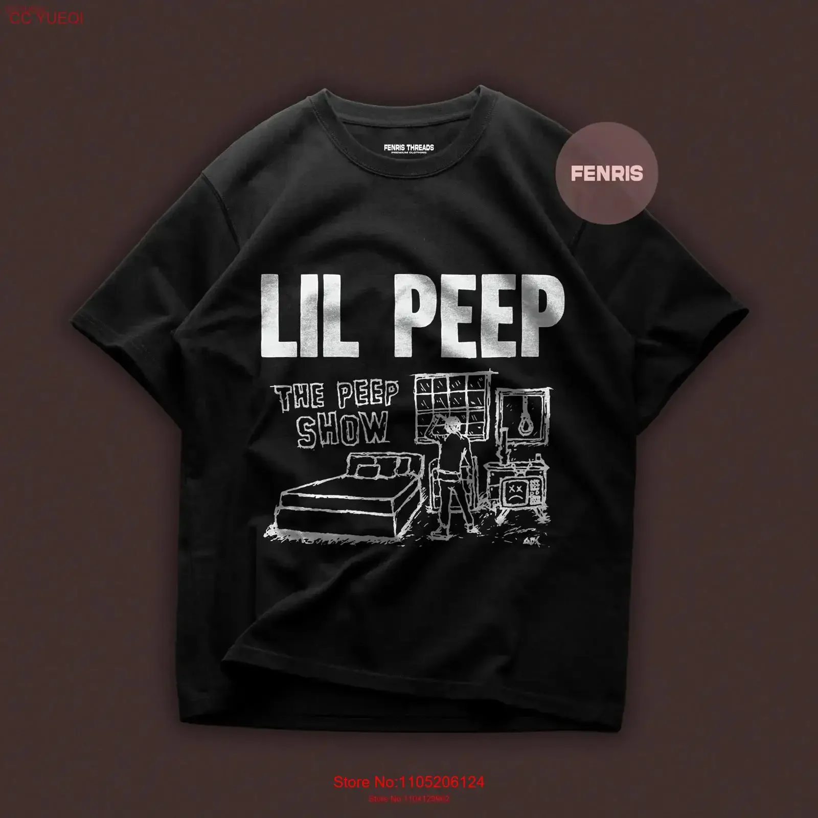 Premium Lil Peep T Shirt crybaby Album Hellboy New Heavy Cotton vintage Washed streetwear Slightly fashion Soft graphic