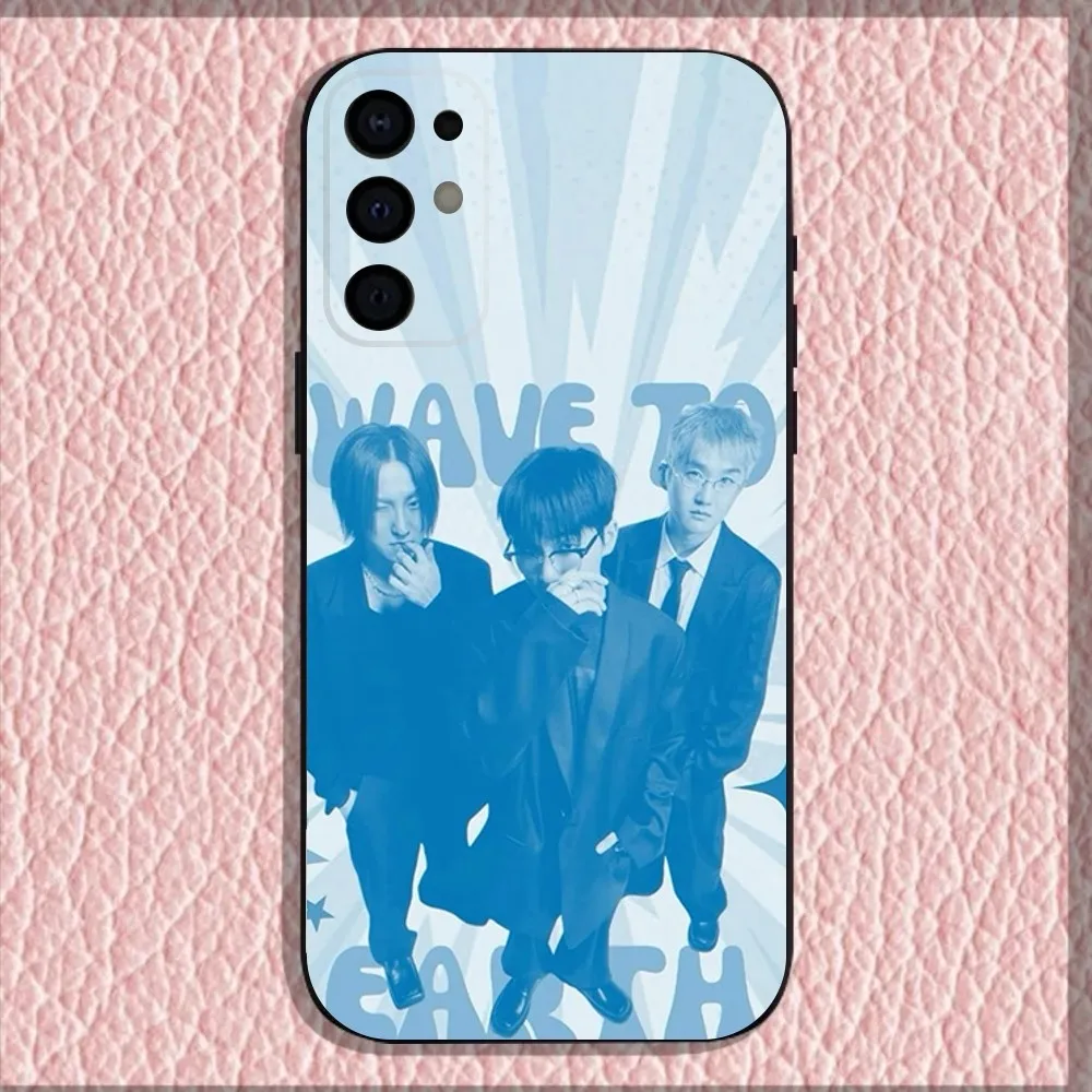 W-wave para e-terra verão fluxos caso de telefone para samsung s25, s24, s21, s22, s23, s30, ultra, s20, plus, fe, lite, nota, 10.9,5g capa preta