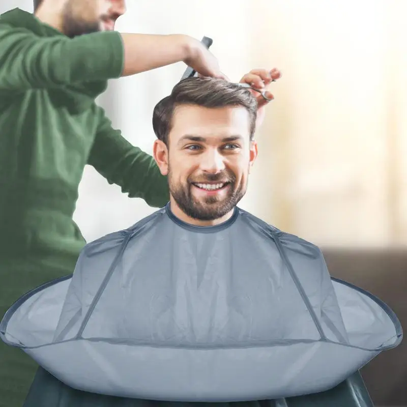 60 cm neue Kreative Friseur Cape Regenschirm Haar Schneiden Mantel Schürze Hals Mantel Haarschnitt Capes Geschenk für Friseur Styling Werkzeuge