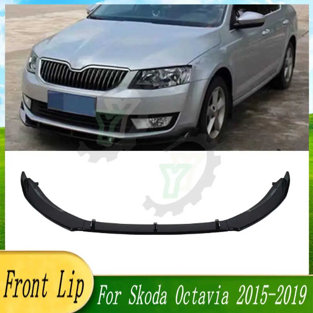 

3 шт., съемный передний бампер для Skoda Octavia 2015 2016 2017 2018 2019