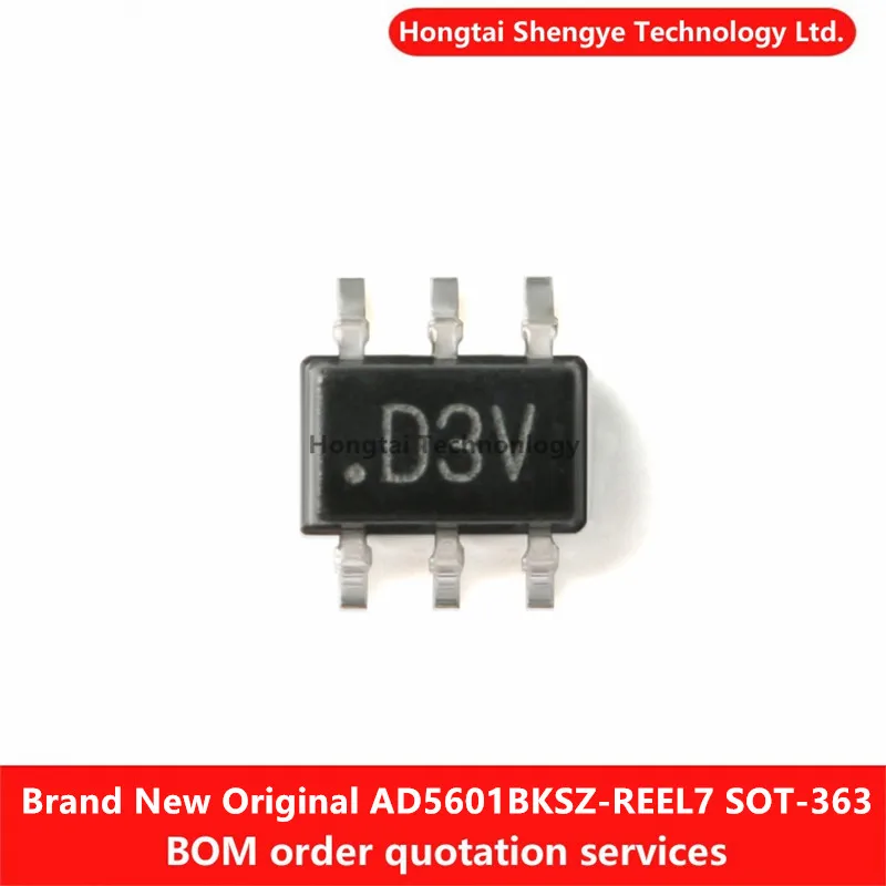 New and Original AD5601BKSZ-REEL7/SOT-363 8-bit Digital to Analog Converter (DAC) SPI Interface