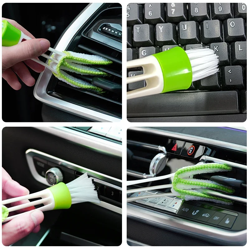 1PCS car cleaning brush Accessories 2018 new  for Volkswagen VW Golf 4 6 7 GTI Tiguan Passat B5 B6 B7 CC Jetta MK5 MK6 Polo image 6