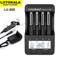 Liitokala Lii-500 Lii-PD4 Lii-S1 lii-S2 lii-S4 Rechargeable Battery Charger 18650  For 3.7V 21700 26650 20650 18350 AA AAA