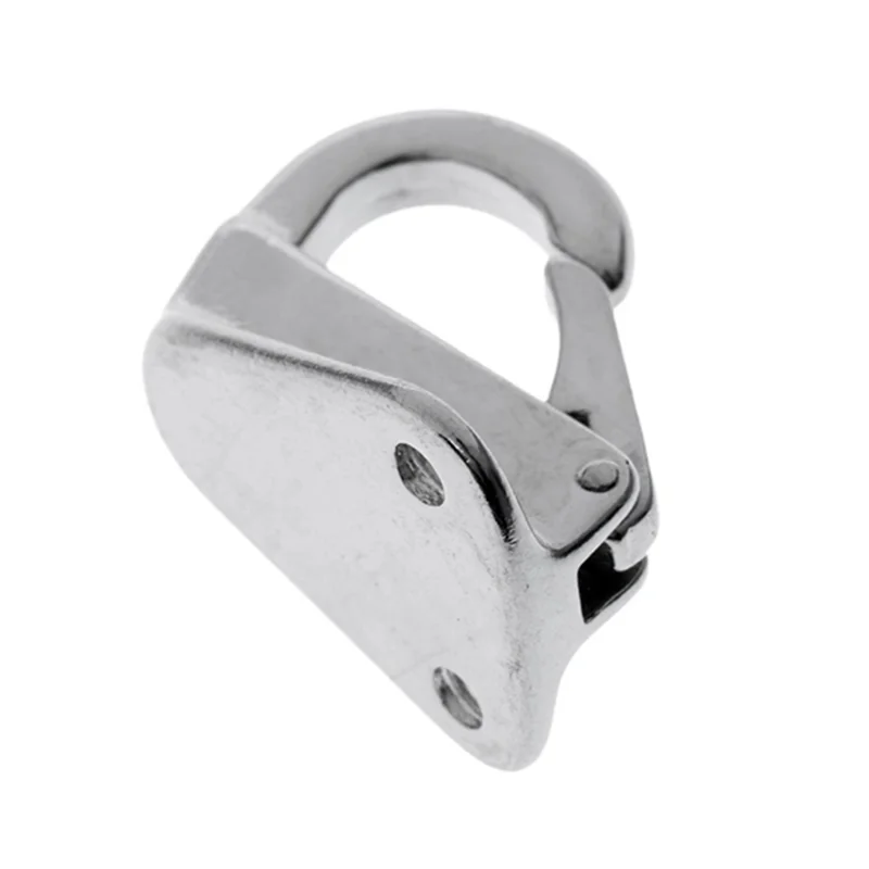 Marine Boat Fender-Hooks Stainless Steel Spring Snap Type Fender-Fending Hook Hanger 2