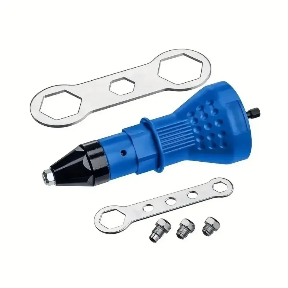 Riveting Drill Adapter Electric Pull Rivet Conversion Adapter Cordless Rivet Adaptor Tools