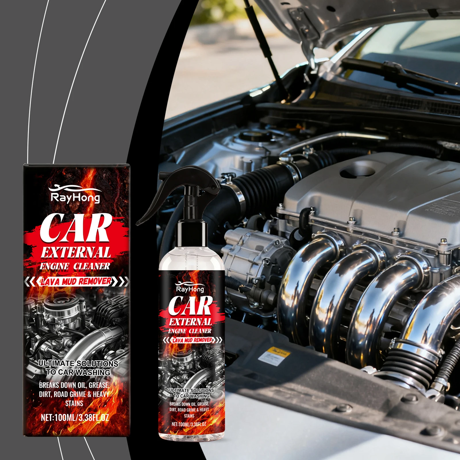 Car Exterior Engine Cleaner Long Term Anti-Wear Engine Protectant For Engines
