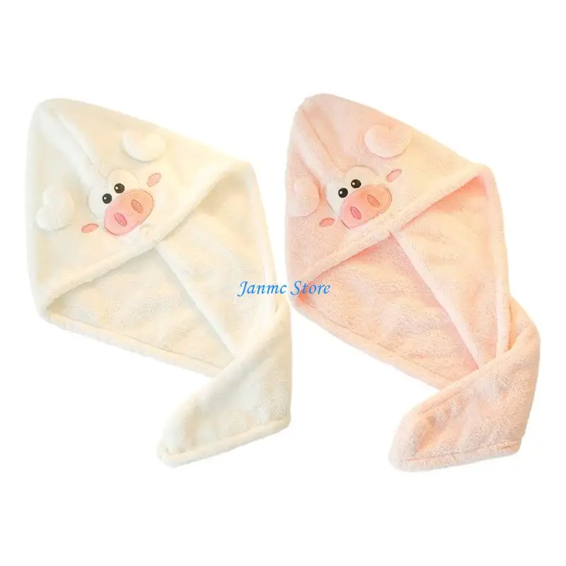 

LX0C Hair Towel Wrap Absorbent Microfiber Hair Fast drying Hair Towel Caps for Women