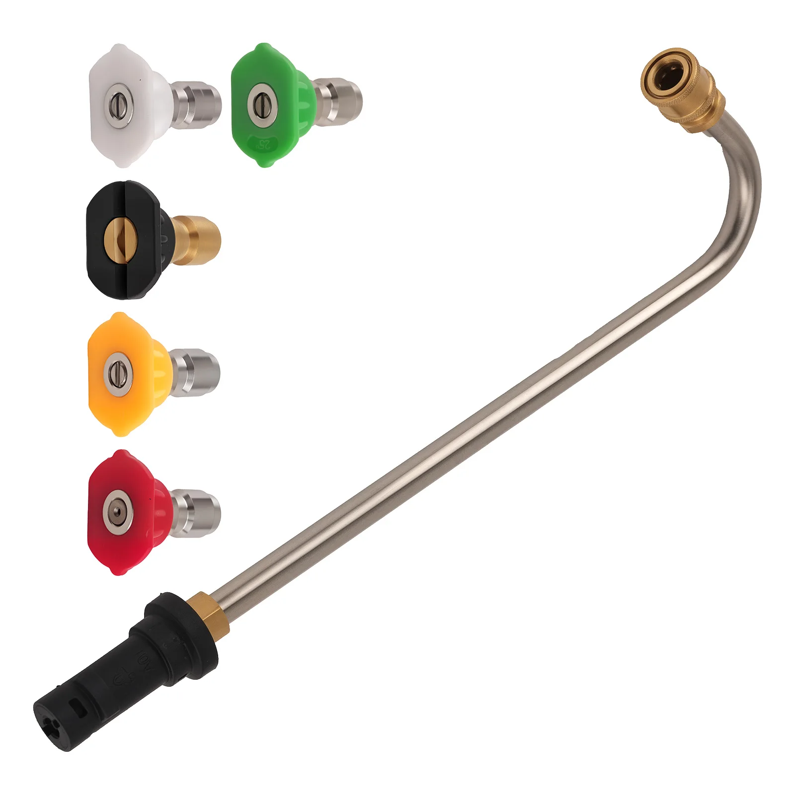 

Удлинительная насадка для очистки водостоков под давлением с 5 насадками для K2-K7