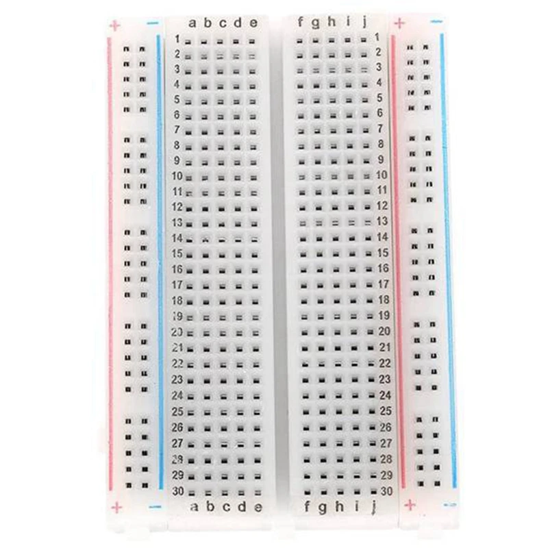 10 Pcs PCB Test Mini Breadboard Breadboard 400 Contacts 8.5 X 5.5 Cm Test Soldering Board