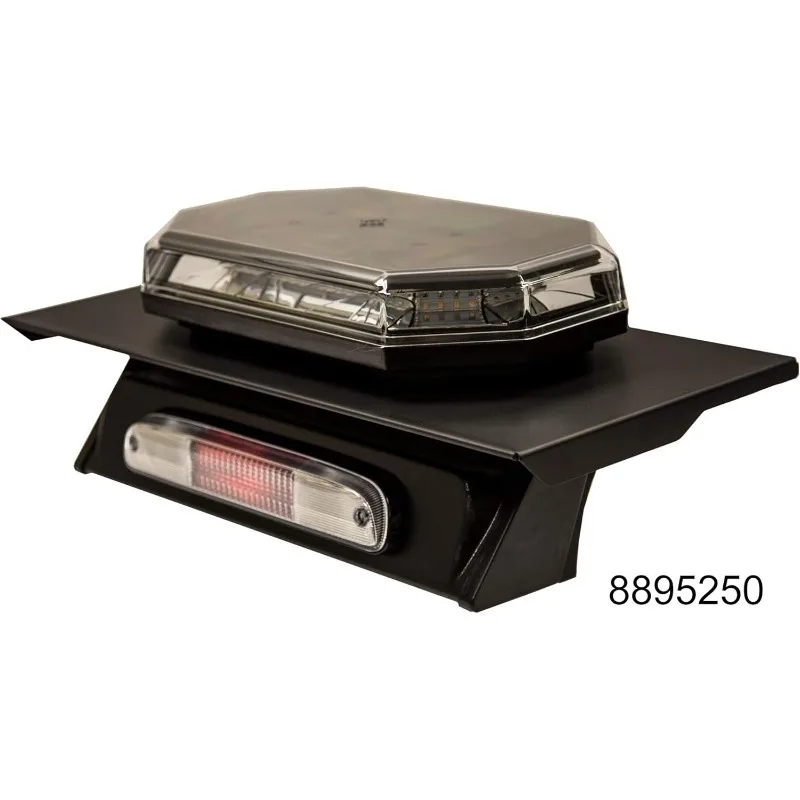 منتجات المشترين 8895152 حامل كابينة خفيف بدون مثقاب لسيارة Ford F-150 (2015+)، F250-550 (2017+)، ألومنيوم أسود، مثالي للميني