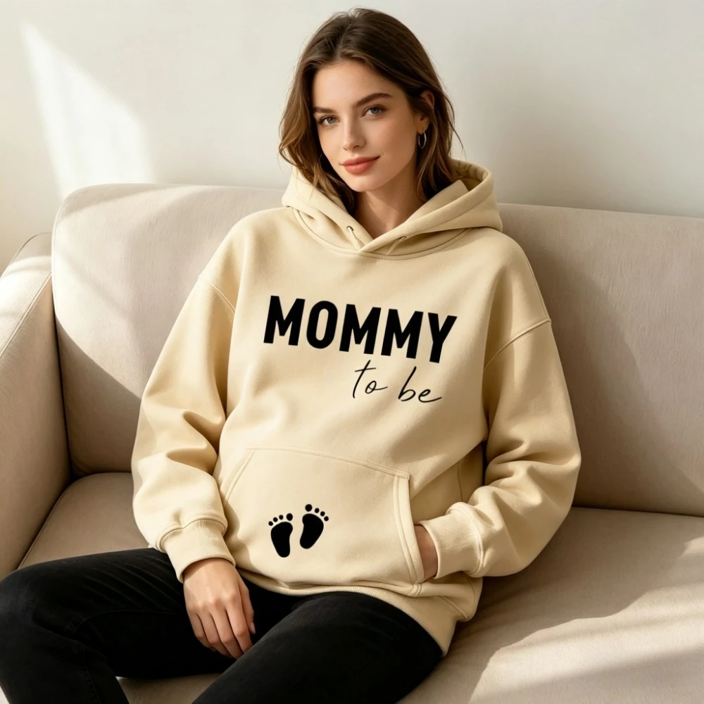 

Mommy Daddy To Be Lady Sweatshirt Baby Announcement Hoodies Pregnancy Reveal New Dad Mom Matching Sweater New Mommy Daddy Gifts