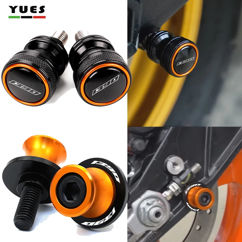 For KTM 1390 SUPER DUKE R 1390 SuperDuke R EVO 2023 2024 Motorcycle Accessories CNC Swingarm Spool Slider Stand Screws