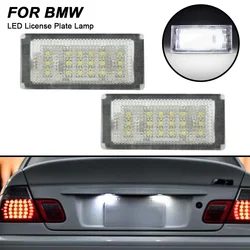 For bmw e46 number plate light M3 1998-2006 License Plate Lamps Plug & Play Waterproof 12V White 2PCS Number Plate Light E46