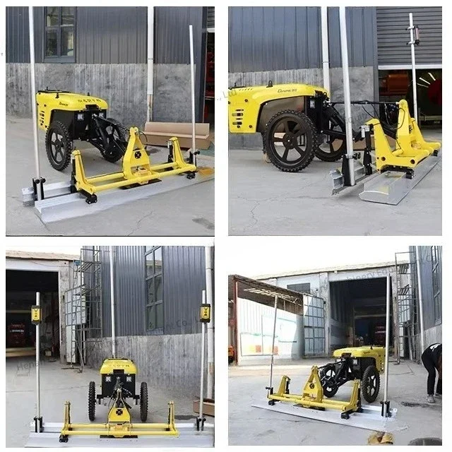 Telescopic Boom Laser Screed Laser Concrete Paving Leveler Laser Concrete Floor Leveling Machine