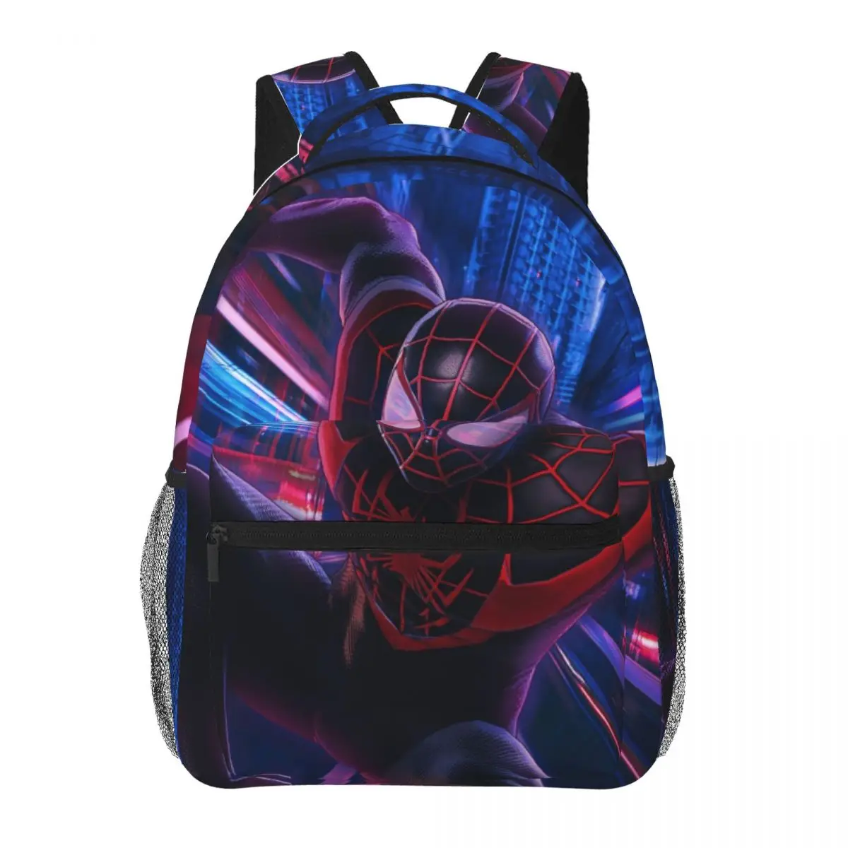 Mochila De Spider Man para niñas y niños, mochila de estudiante de gran capacidad, ligera, impermeable, 17 pulgadas