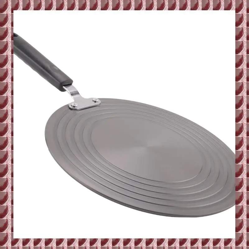 A95G Dyfuzor ciepła do kuchenek gazowych i płyt szklanych, aluminiowa tacka do rozmrażania, szybka płyta do rozgrzewania mrożonego mięsa, (24 cm)