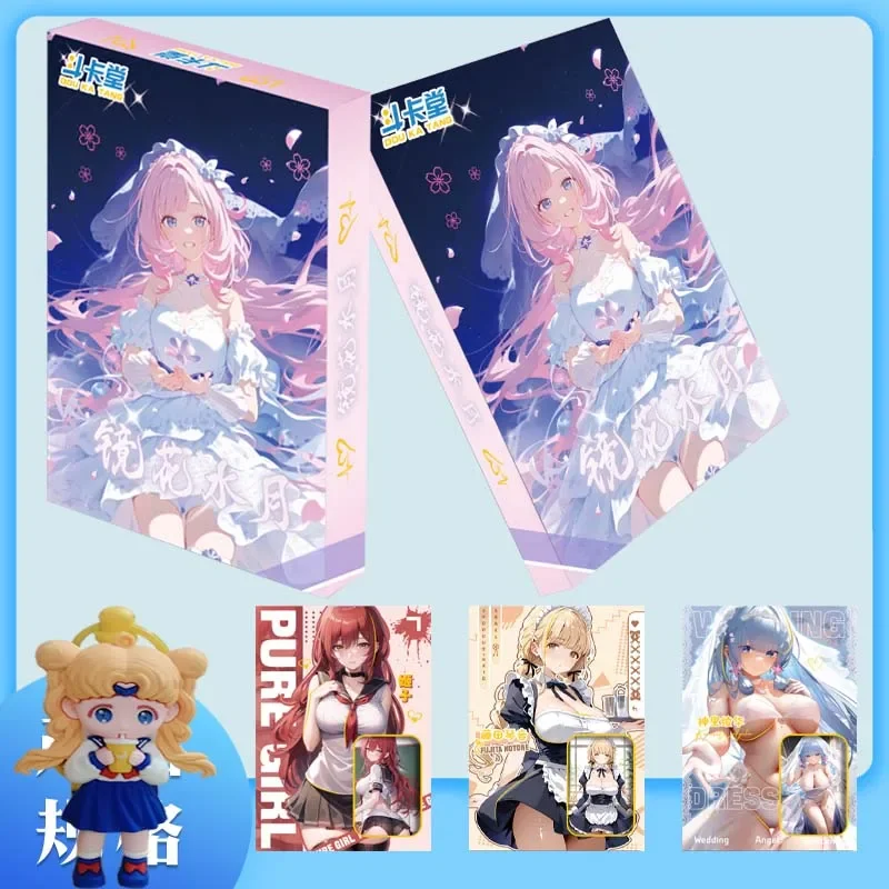 Through the Looking Glass Goddess Story Cards Anime Games Role Play Rabbit Girl Cards Booster Box Doujin Toys And Hobbies Gift