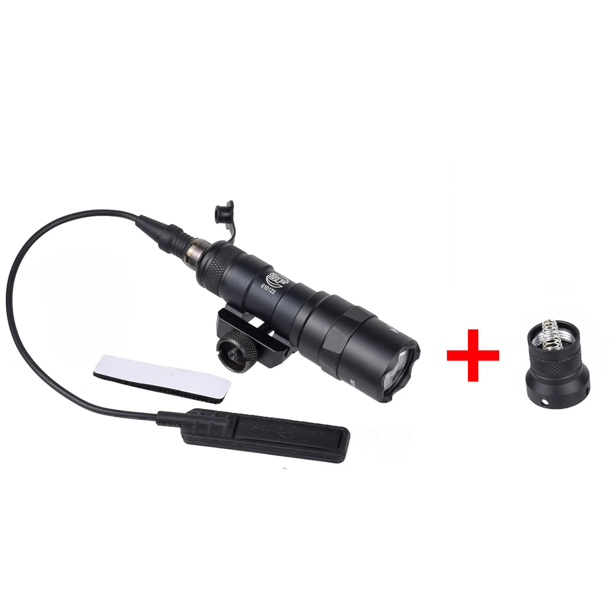 SureFire-linterna táctica para arma Airsoft, M300, M300B, M300C, Rifle AR15, botón de luz LED, interruptor remoto