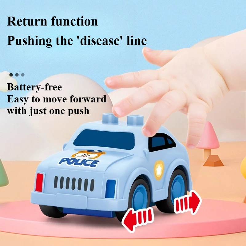 SEMBO маленькие городские уличные сцены, детские головоломки, строительные игрушечные машинки, строительные блоки с большими частицами, детский подарок на день рождения, игрушки