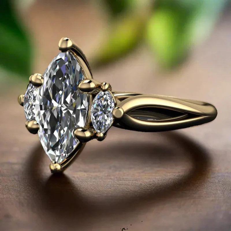 

Retro Style Ring Fashionable High-end Gorgeous Ring Luxurious Texture Ring Jewelry for Women