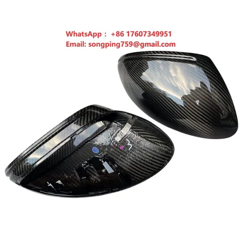 Dry carbon fiber OEM Style Car View Mirror side Mirror Rear Mirror for Porsche 718 982