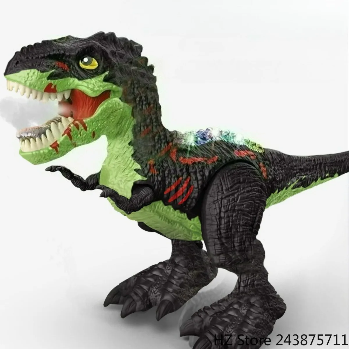 

New 2.4G Remote Control Rotating Dance Tyrannosaurus Rex Velociraptor Toy Sound Light Spray Remote Control Dinosaur Toy NY053-B