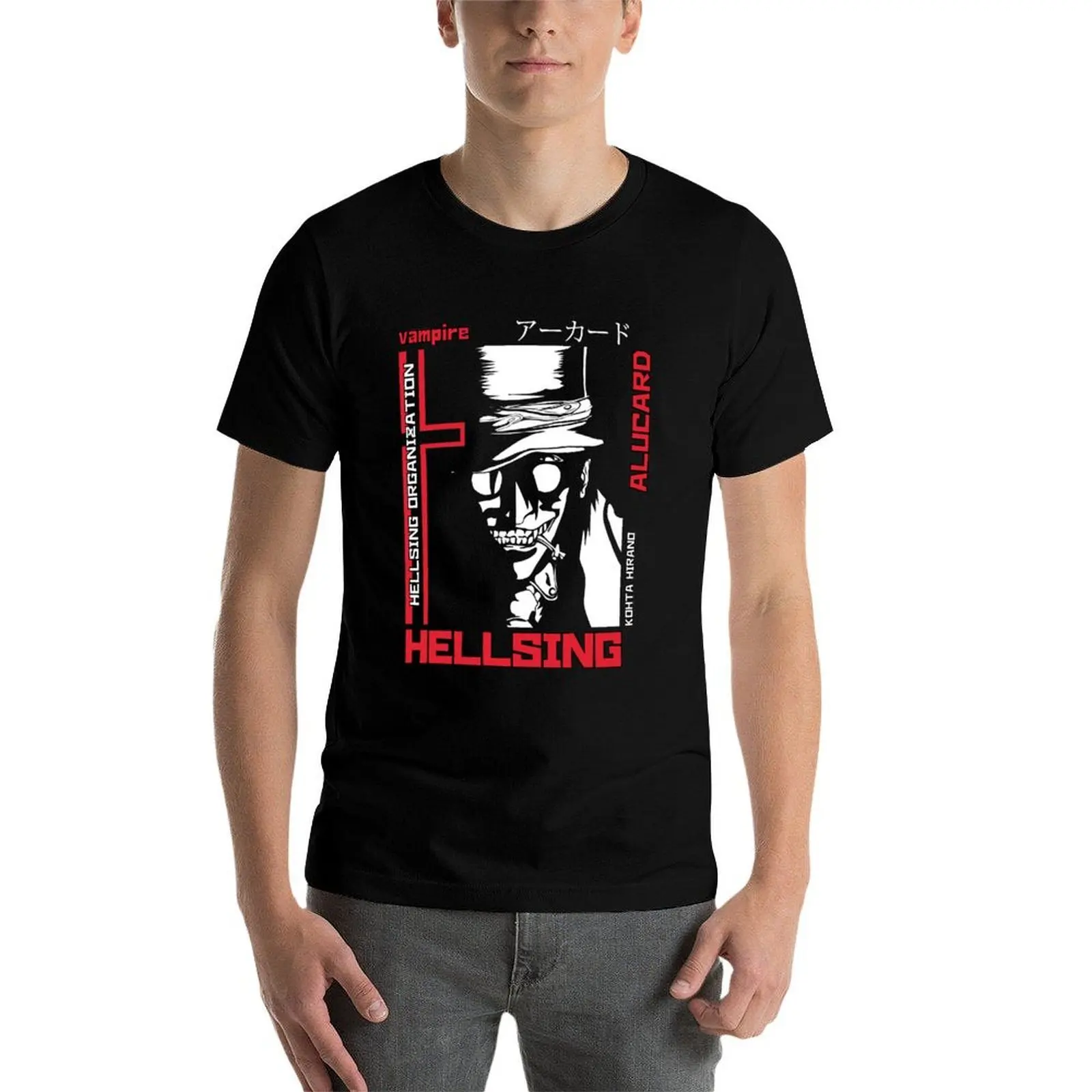 Hellsing T-Shirt Big and Tall Short Sleeve Tee view 3