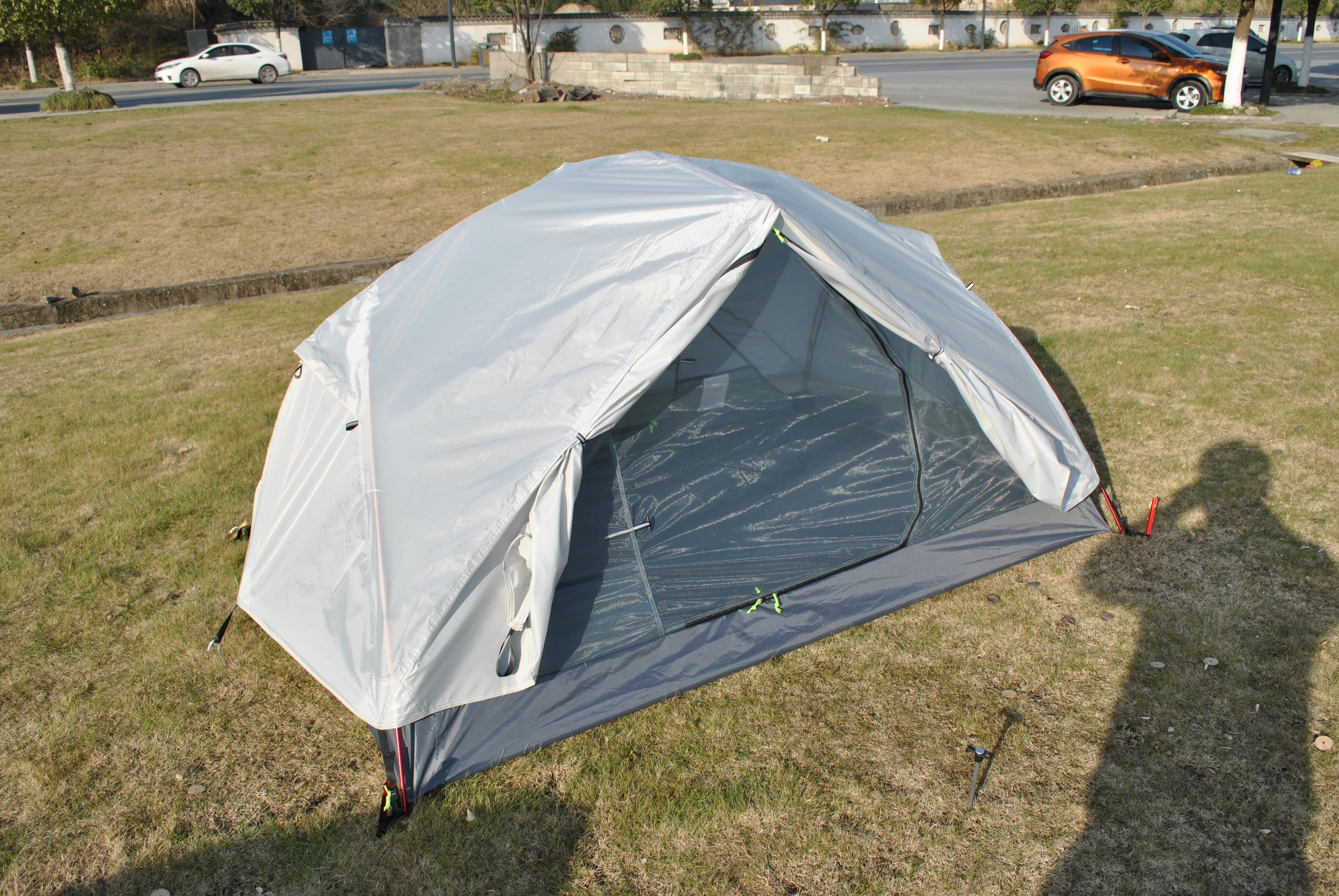 

High-end Ultralight outdoor tent,Double Layers 2-3 Person Waterproof Backpacking Tent, TXZ-015B Ripstop Camping Tent 2 person
