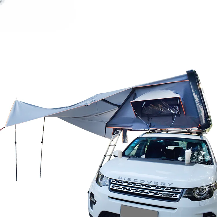 Camping outdoor car roof tent sun shade shelter canopy awning