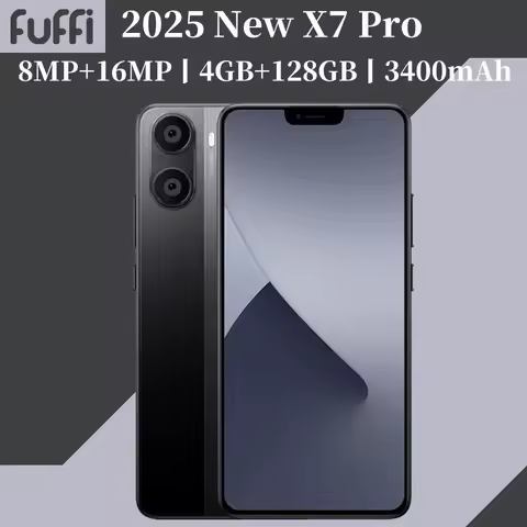 FUFFI X7 Pro Global Version Smartphone 4GB / 128GB 3400mAh battery 8+16MP Camera 6.26 inch 5G Network Dual SIM Android phones