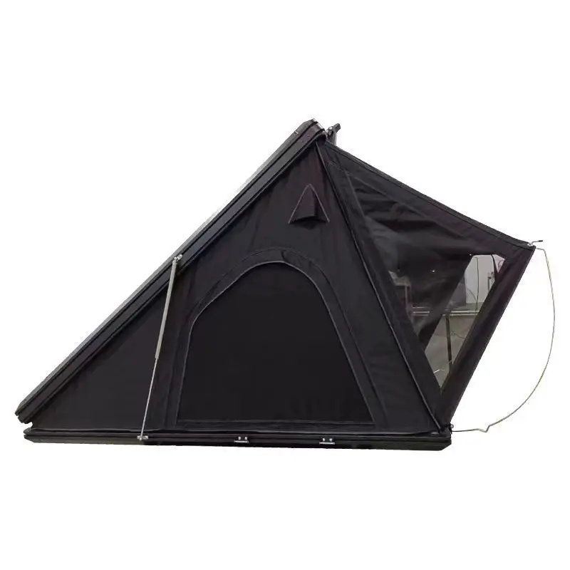 

Outdoor Camping Quick Opening Folding Triangular Aluminum Alloy Off-road SUV Car Tent