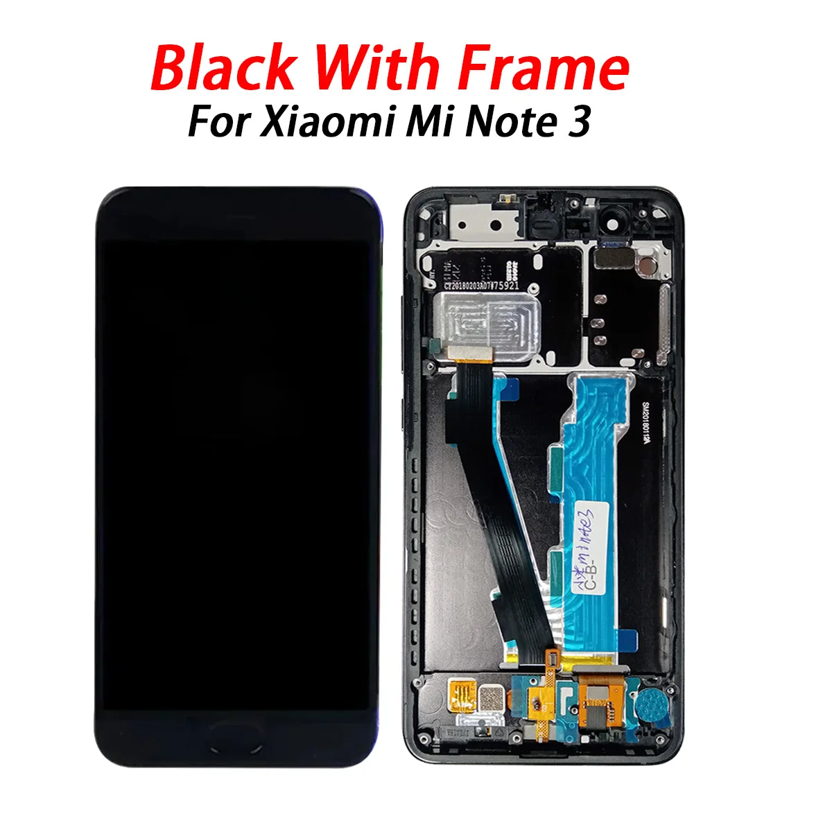 For Xiaomi Mi Note 3 LCD Screen LCD Display Touch Screen Digitizer Assembly,For Xiaomi Mi Note 3 MCE8 LCD 100% Tested