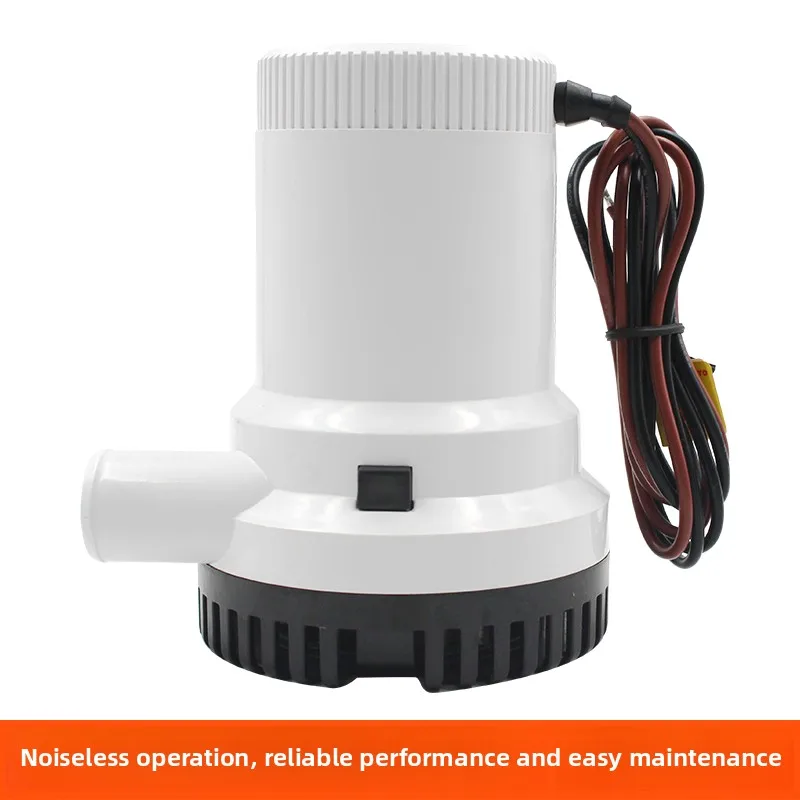 

Погружной водяной насос постоянного тока 12 В/24 В, 800 галлонов в час, трюмный насос для лодки, дренажа морской яхты, сельскохозяйственный насос с высоким расходом и нижним всасыванием