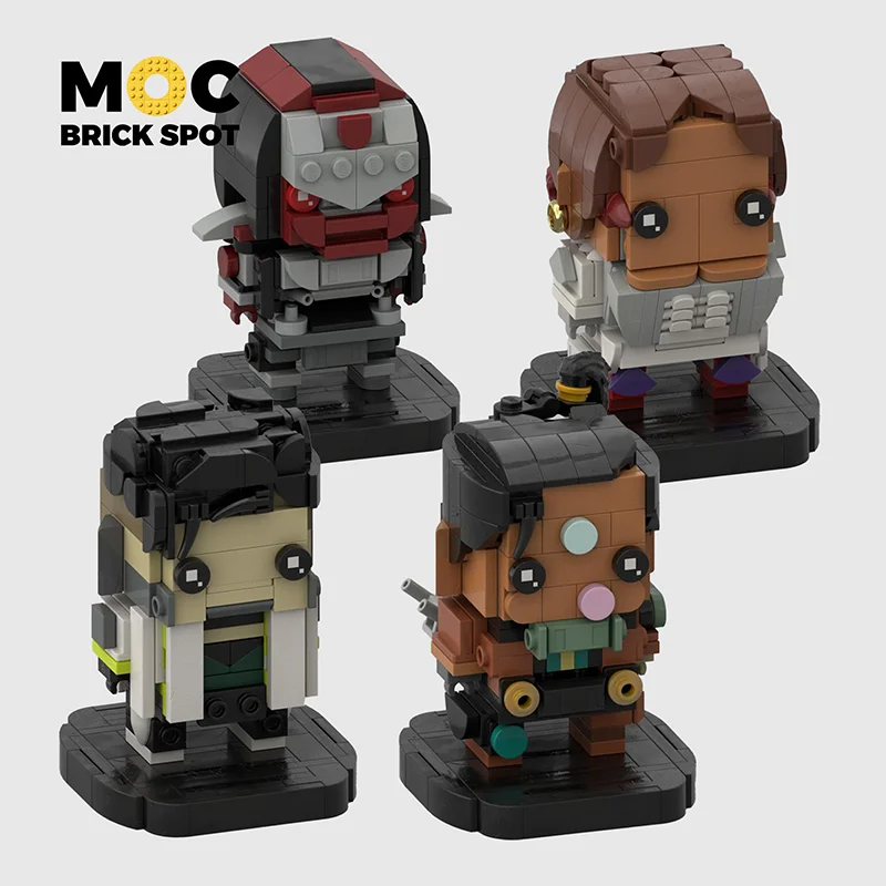 مجموعة مكعبات البناء MOC Apex Legends | شخصية Space Warrior Series Minifigure، قم بتقديمها كديكور بجوار معدات الألعاب الخاصة بك #5