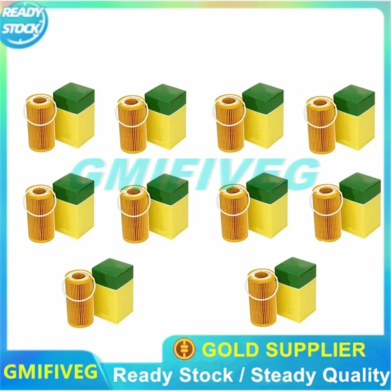 10PCS Oil Filter HU719/8X 8692305 30788490 For Ford Focus Mondeo S-Max Kuga Volvo S40 S60 S80 V70 XC60 XC70 XC90 2.0L 2.4L 2.5L