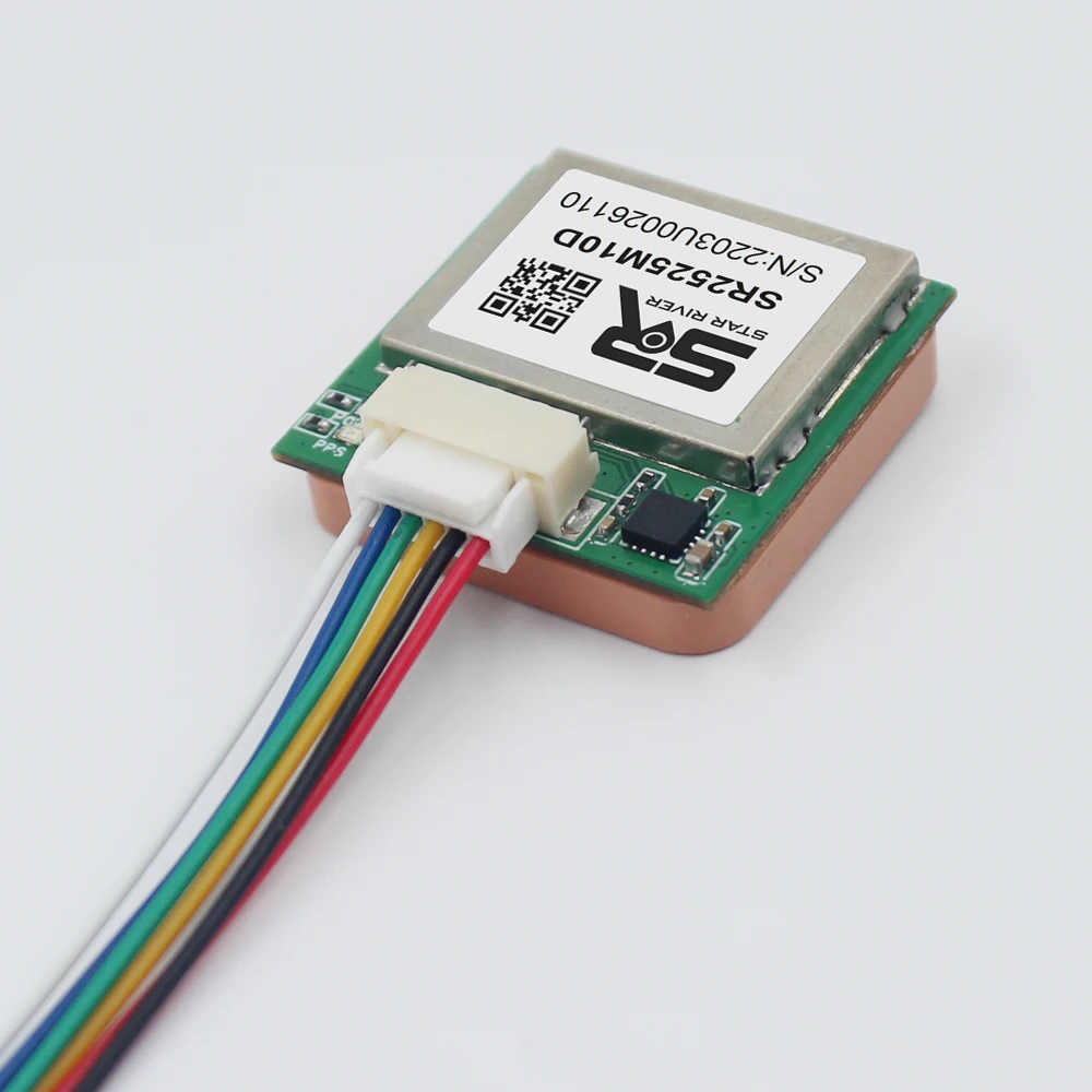 Módulo GPS Beidou, Control de vuelo 38400Baudrate QMC5883L, SR2525M10D, cuatro modos, Multi Star M10050, décima generación
