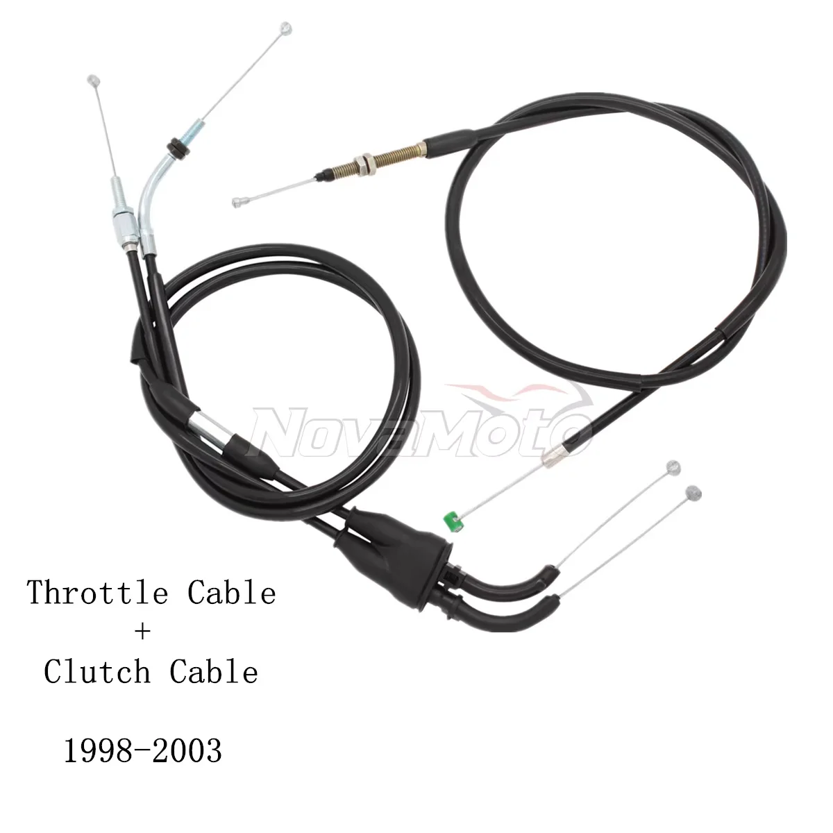 Motorcycle Accessories Clutch Cable / Push Pull Throttle Cable For Yamaha YZF-R1 YZFR1 YZF R1 1998 1999 2000 2001 2002 2003