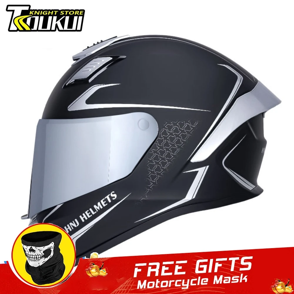 

Motorcycle Helmet Casco Moto Helmet Full Face Motocross Helmet Capacete De Moto DOT Approved Motorcyclist Cycling Equipment