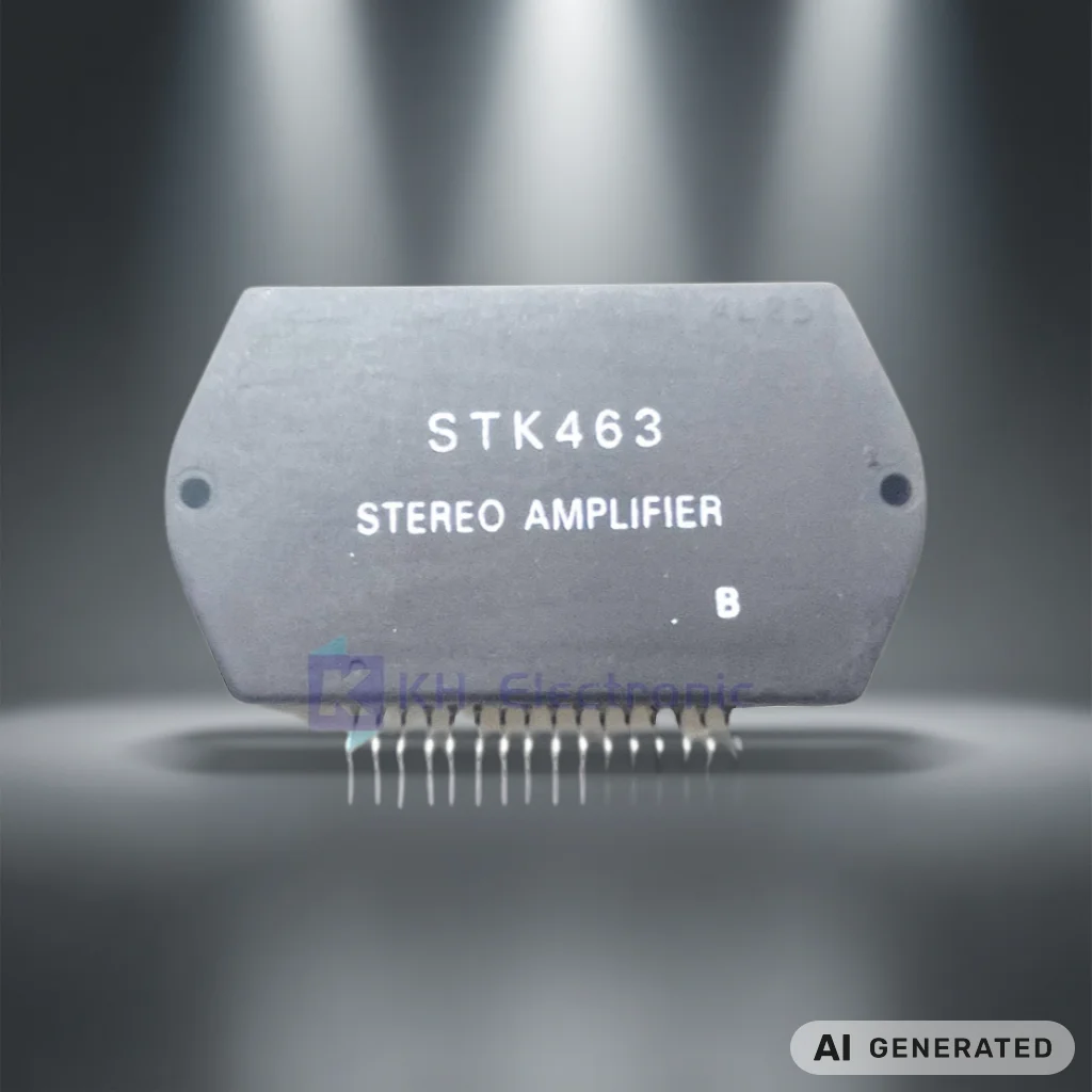 (2piece) Amplifier Thick Film Module IC Chipset STK461 STK463 STK465 HYB-16 Electronic Component for Audio Equipment