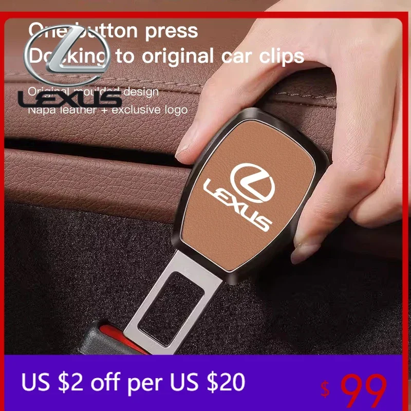 

Interior Mouldings For Lexus Fsport RX330 IS250 Ct200h ES300h RX350 IS300h NX300h Car Interior Seat Belt Clip Extender Car Meta