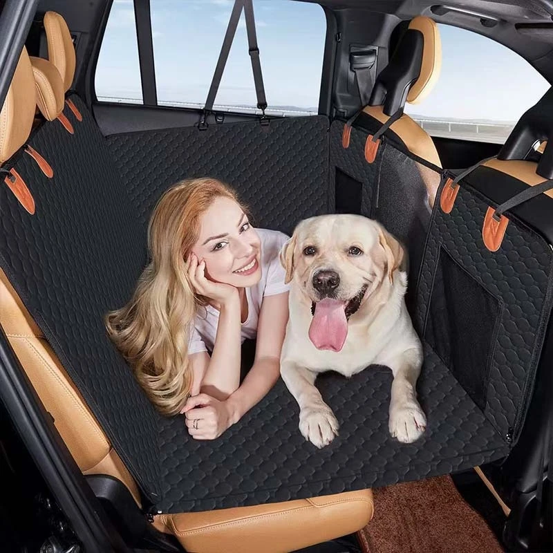 Car Pet Seat Mat Waterproof Nonslip Heavy Duty Extended Rear Seat Cover For Dogs And Pets Ideal For Road Trips Suvs Safe Cozy