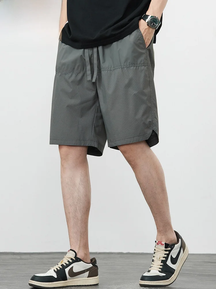 

Paul Summer 2026 Men's Breathable Me Workwear orts Straight Leg Five-Quarter Pants Comfortable Loose Fit Urban Faion