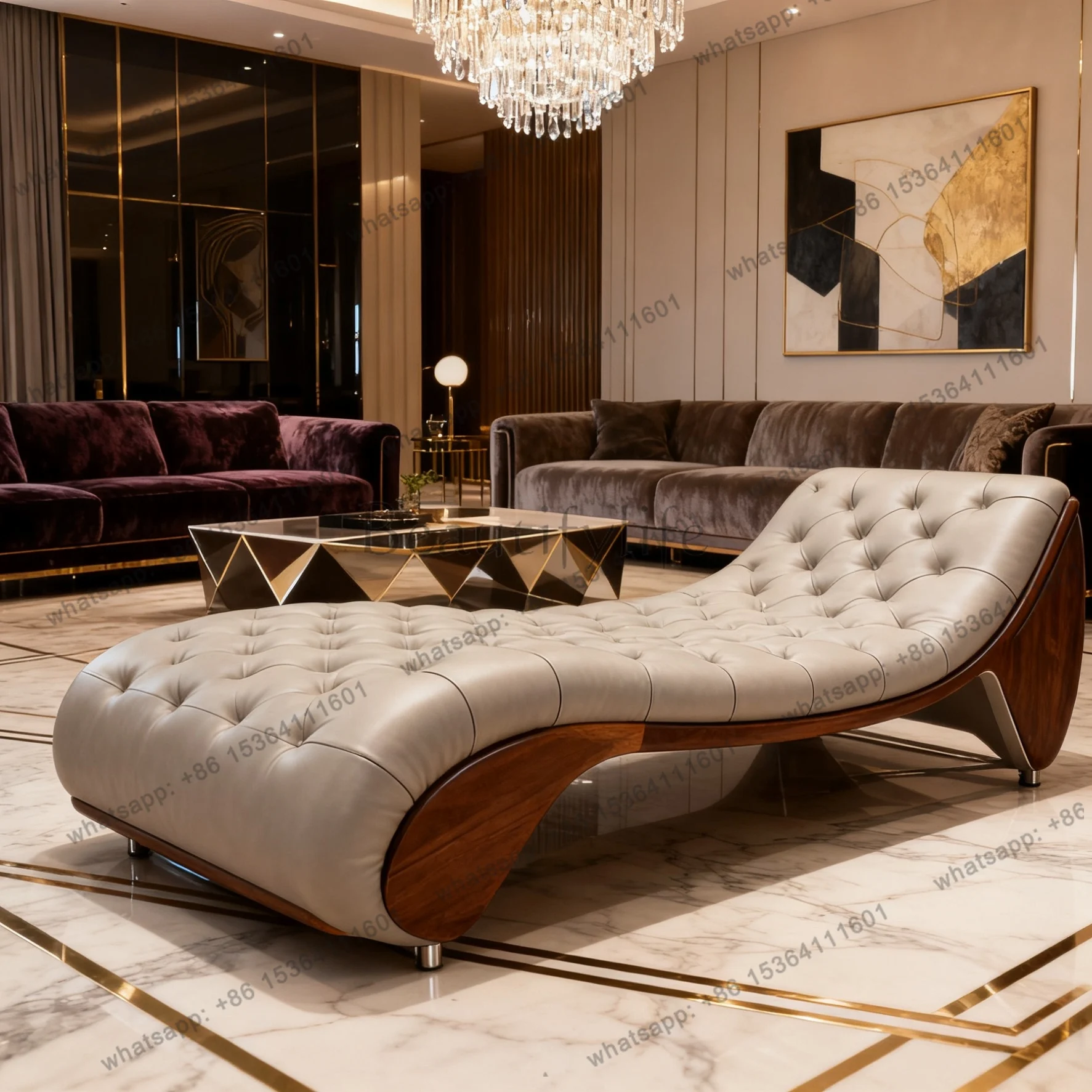 

Новый диван-реклайнер в китайском стиле из ясеня для офисов, отелей, B&B и вилл