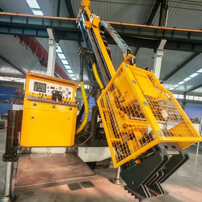 Fully Hydraulic Core Drilling Rig Industrial Grade Crawler Diamond Drill Soil Investigation Exploration Machine