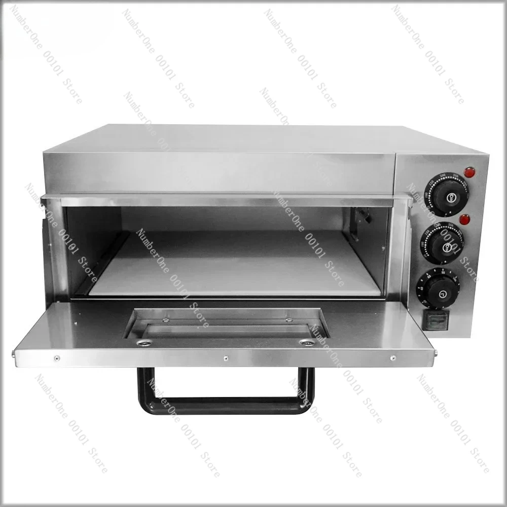 13' Electric Pizza Oven 2000W Toaster Baker Oven Single Layer Widen Baking Mach…