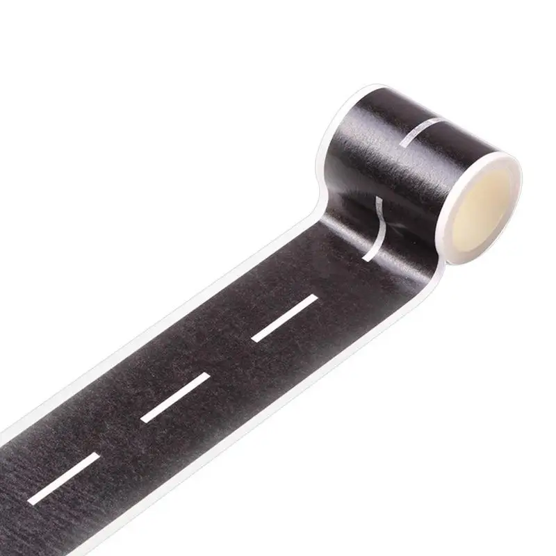 Road Car Sticker Kids Road Tape and Train Track Stick to Floors and Walls Quick Cleanup Race Car Party Decorations