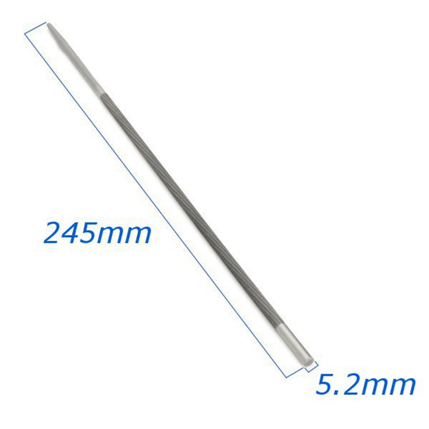 ABVC 5Pcs/Set Chainsaw Sharpening Filing Kit 5.2Mm File Fits For 3/8 Pro Chain