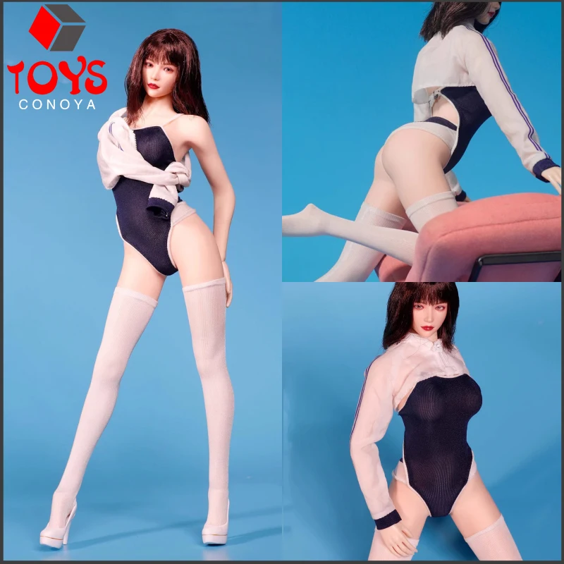 

SA Toys SA048 1/6 Scale School Swimsuit Sunscreen Clothing Socks Set Model Fit 12'' TBL Female Soldier Action Figure Body Dolls
