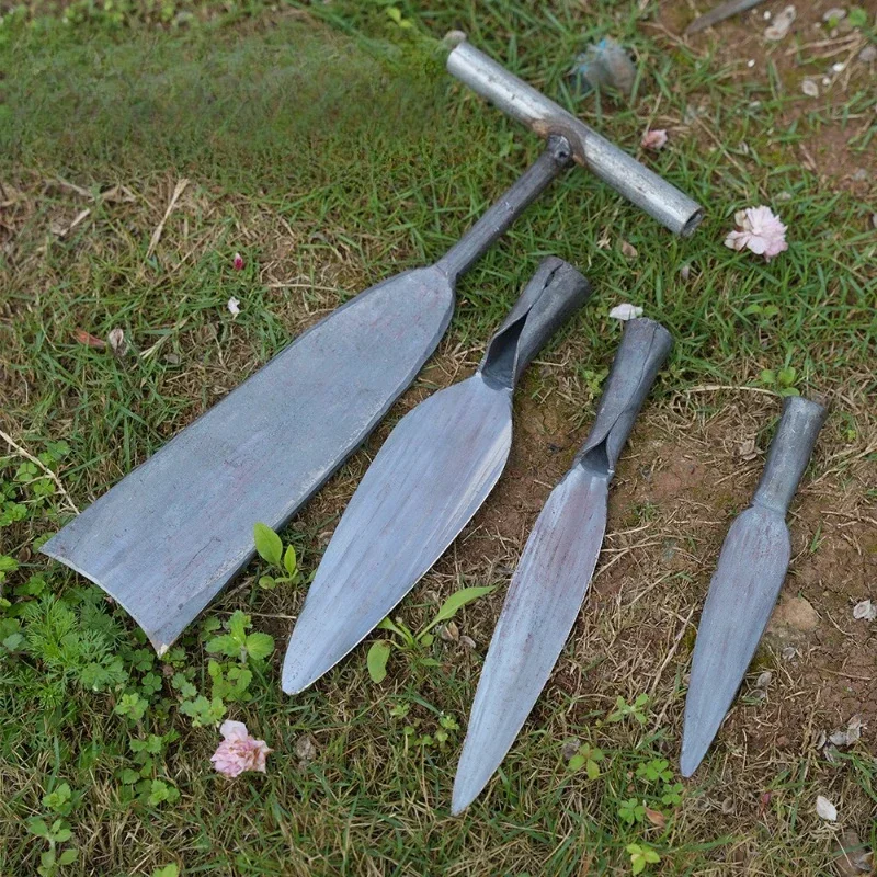 Agricultural and Horticultural Shovel Four Models Thickened and Not Easily Deformed Lightweight and Effortless Multiple Purposes