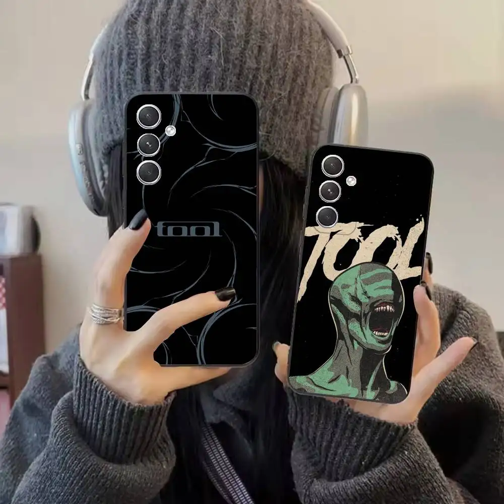 T-Tool Band  Phone Case For Samsung S25,24,21,22,23,20,S30,Ultra,Plus, Fe,5G Silicone Cover